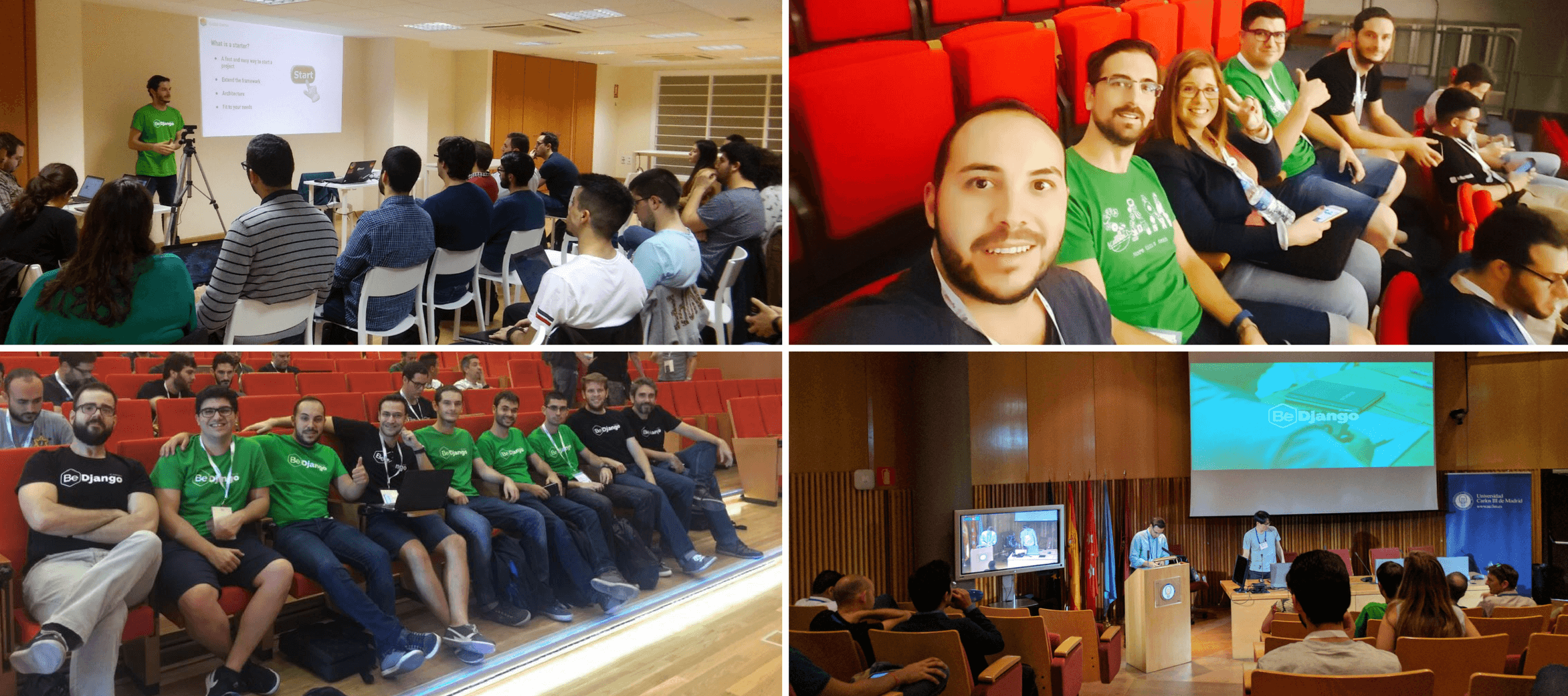 BeDjango events