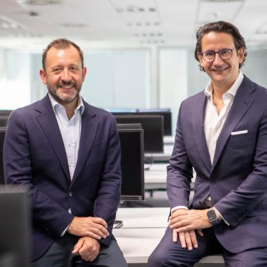 Víctor Fernández, CEO of Emergya, and José Luis Manzanares Abásolo, CEO of Ayesa