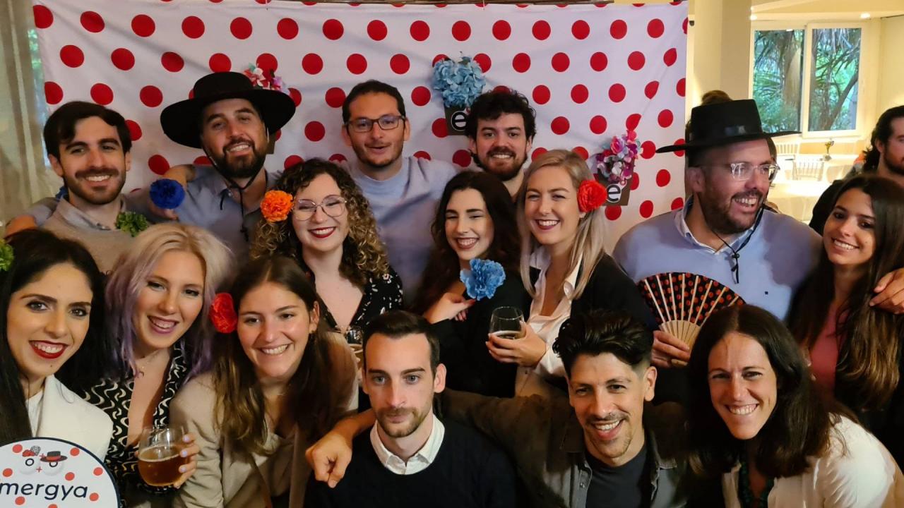 La fiesta de la primavera de emergya sirvió para reencontrarnos y desvirtualizar a nuevos compis