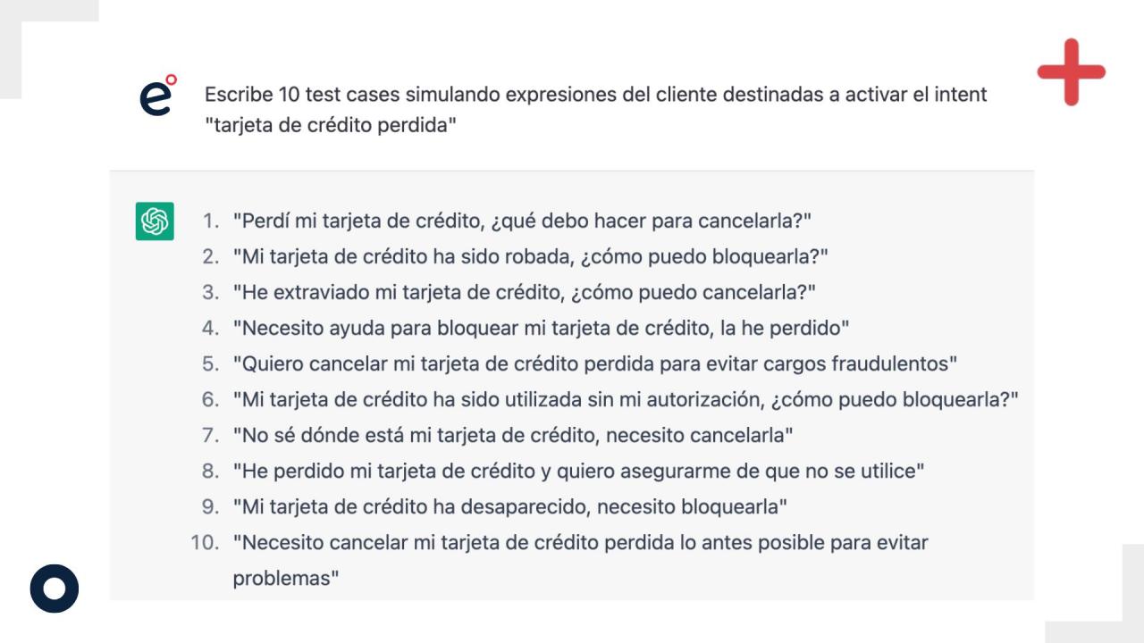 Chat GPT no es una solución para empresas-generar test cases