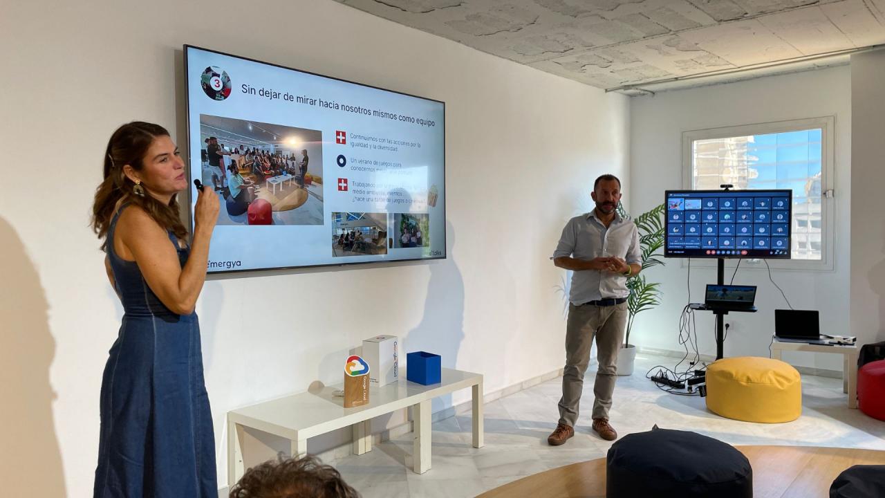 etalk inauguración oficina emergya