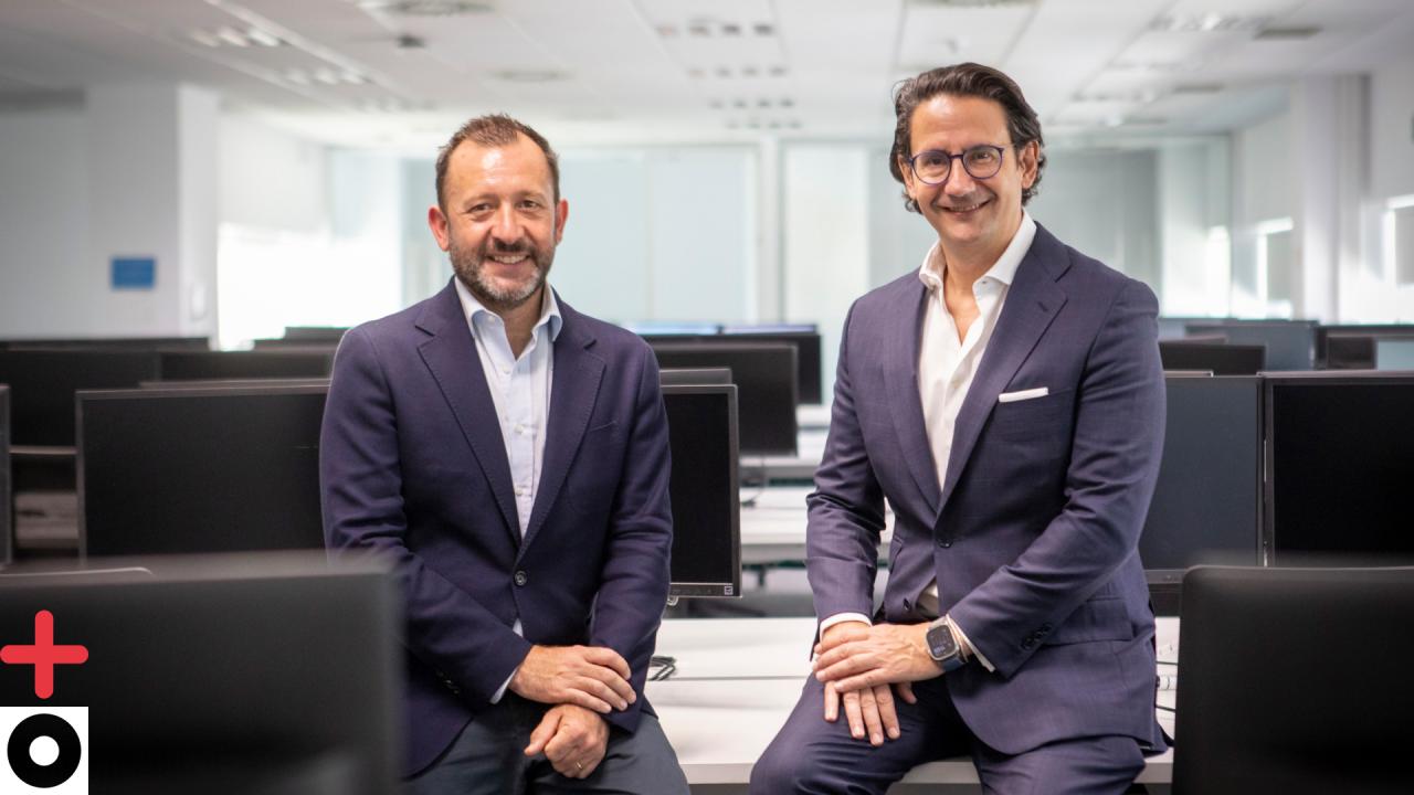 Víctor Fernández, CEO de emergya, y José Luis Manzanares Abásolo, CEO de Ayesa